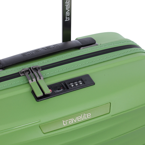 Travelite Mooby Small Green Suitcase