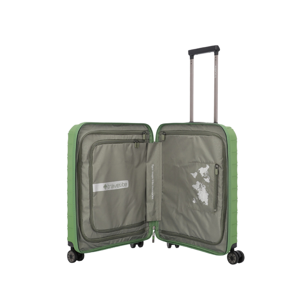 Travelite Mooby Small Green Suitcase