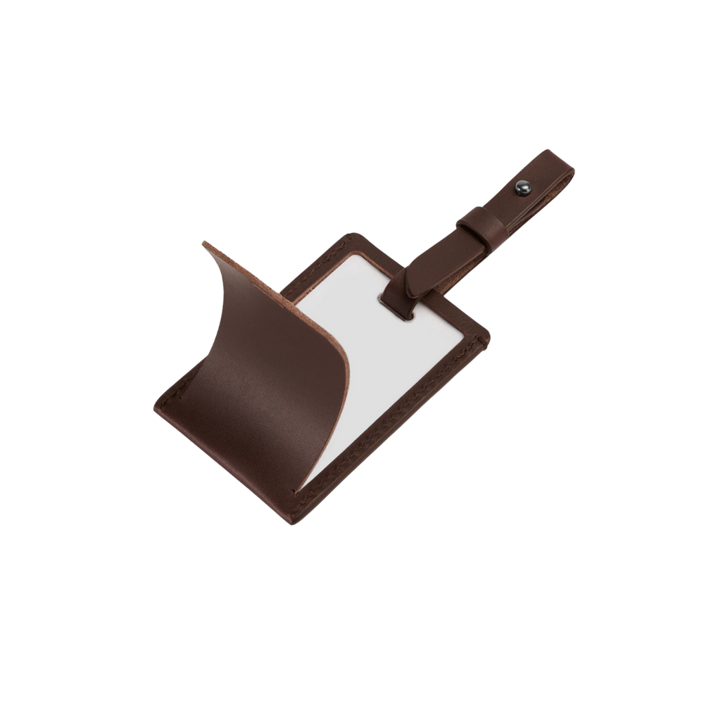 Carl Friedrik The Luggage Tag Chocolate/Hackett