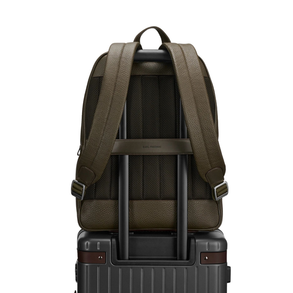 Carl Friedrik Ayrton Dark Olive Backpack