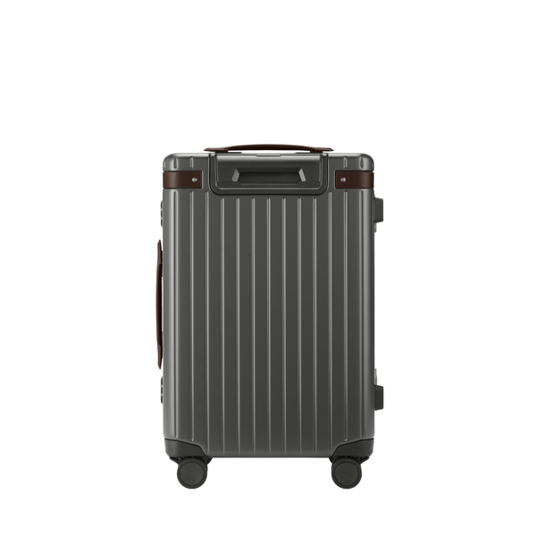 Carl Friedrik The Carry On Grey/Chocolate Suitcase