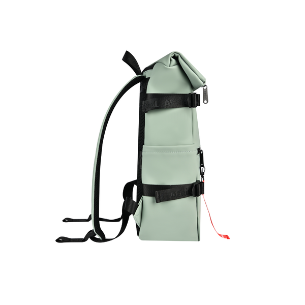 Aerial Urban Light Khaki Roll-Top Backpack