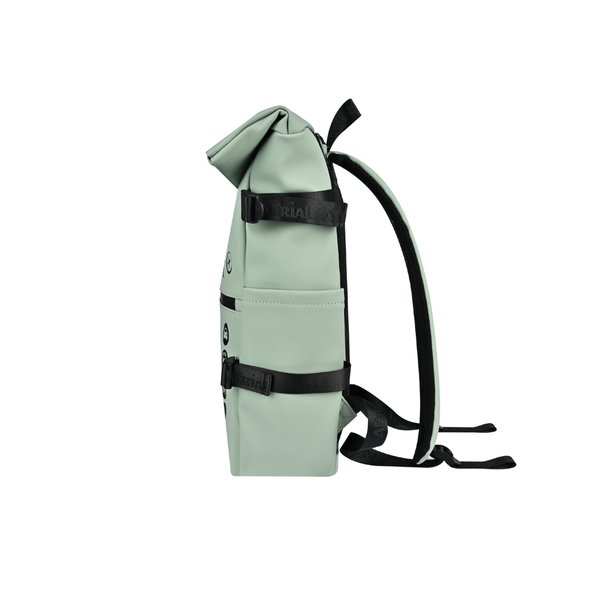 Aerial Urban Light Khaki Roll-Top Backpack