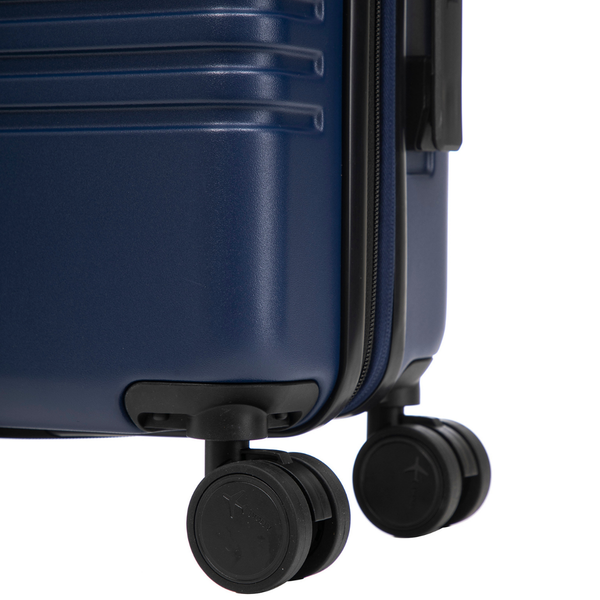 Aerial Cabin Size Dark Blue Suitcase w/ Easy Pocket