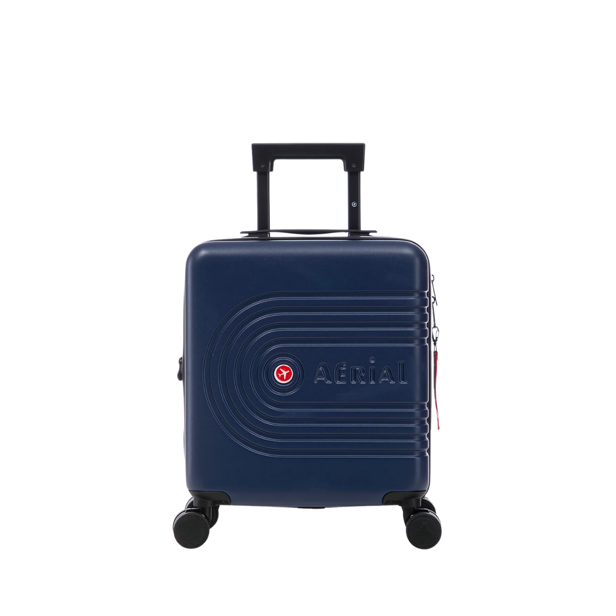 Aerial -ABS Under Seat Suitcase Dark Blue with Easy Rapid Pocket