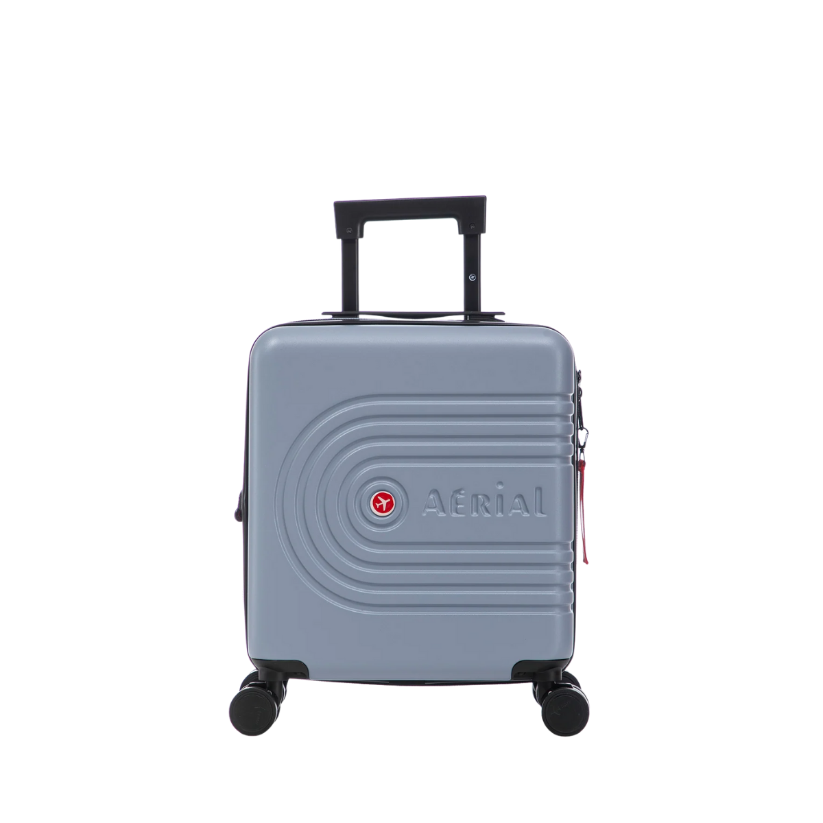 Aerial -ABS Under Seat Suitcase Light Blue with Easy Rapid Pocket