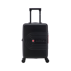 Aerial Cabin Size Black Suitcase w/ Easy Pocket