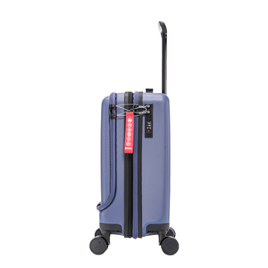 Aerial Multimedia Blue Cabin Suitcase w/Front Pocket