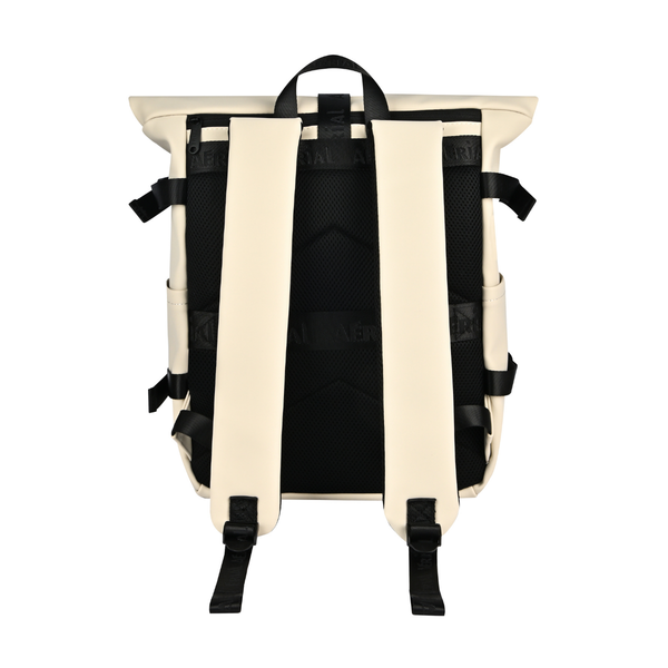 Aerial Urban Beige Roll-Top Backpack