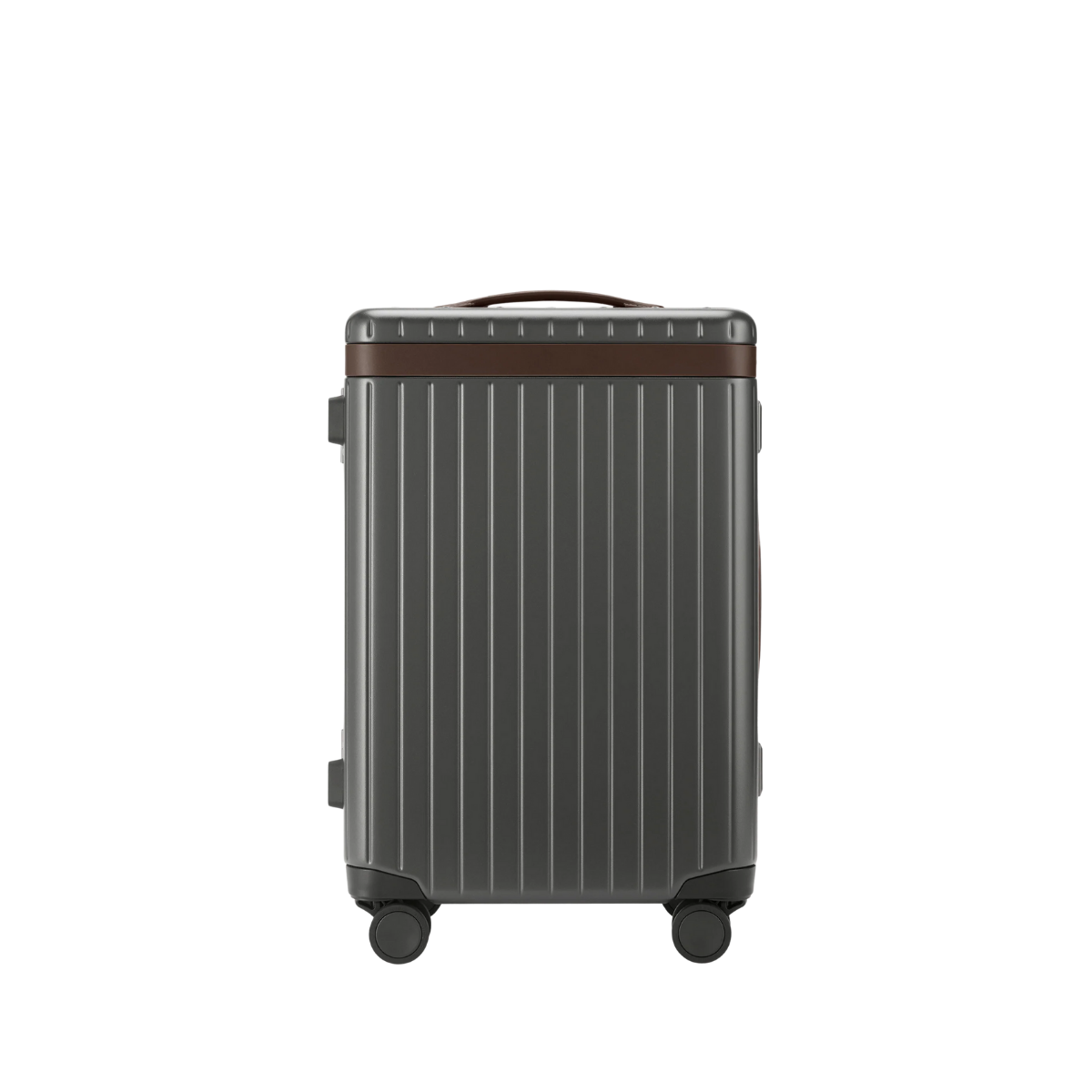 Carl Friedrik The Carry On Grey/Chocolate Suitcase