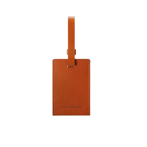 Carl Friedrik The Luggage Tag Cognac