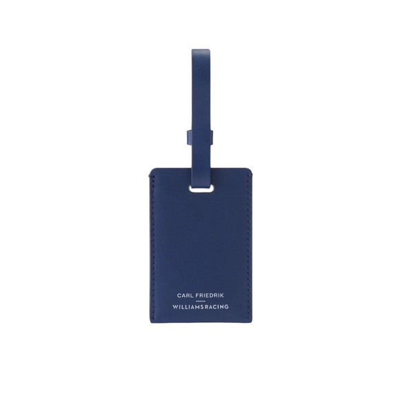 Carl Friedrik The Luggage Tag Williams License White/Navy