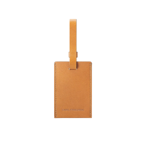 Carl Friedrik The Luggage Tag Tan