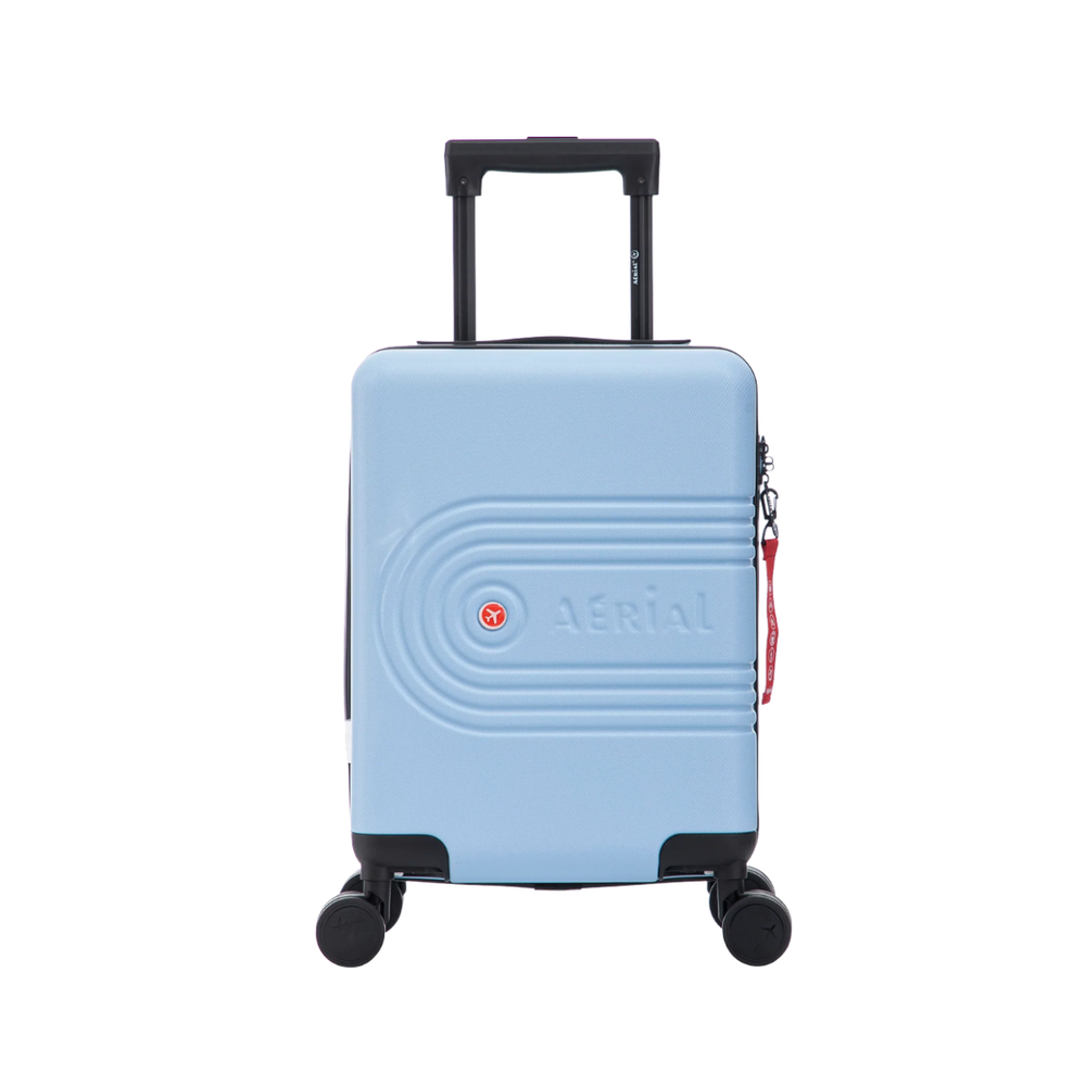 Aerial Flex Light Blue Under-Seat Suitcase